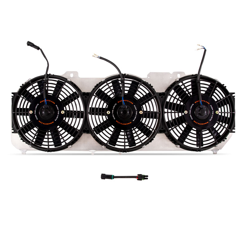 Mishimoto — Mishimoto 89-01 Jeep Cherokee XJ 4.0L Performance Aluminum Fan Shroud w/o Controller
Cooling Fan Assembly - view 5